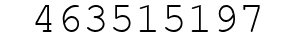 Number 463515197.