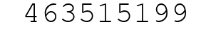 Number 463515199.