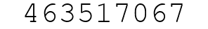 Number 463517067.