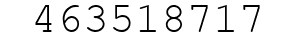 Number 463518717.