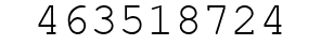 Number 463518724.