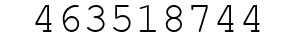 Number 463518744.