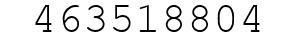 Number 463518804.
