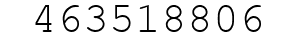 Number 463518806.