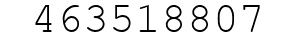 Number 463518807.