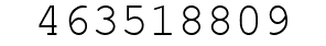 Number 463518809.