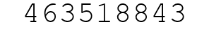 Number 463518843.