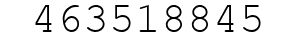 Number 463518845.