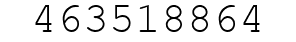 Number 463518864.