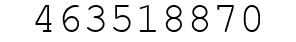 Number 463518870.