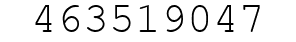 Number 463519047.