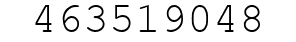 Number 463519048.