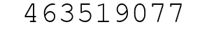 Number 463519077.