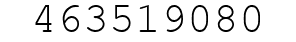 Number 463519080.