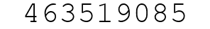 Number 463519085.