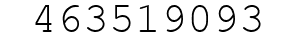 Number 463519093.