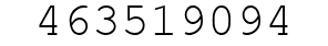 Number 463519094.