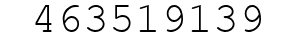Number 463519139.