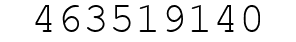 Number 463519140.