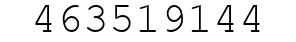 Number 463519144.