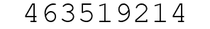 Number 463519214.