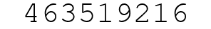Number 463519216.