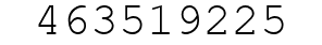 Number 463519225.
