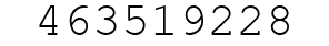 Number 463519228.