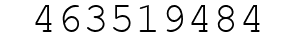 Number 463519484.