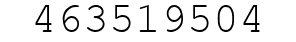 Number 463519504.