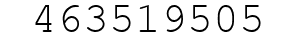 Number 463519505.