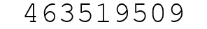 Number 463519509.