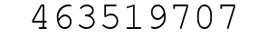 Number 463519707.