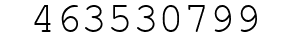 Number 463530799.