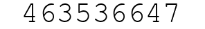 Number 463536647.