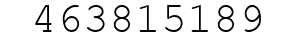 Number 463815189.