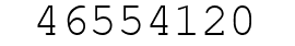 Number 46554120.