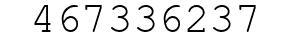 Number 467336237.
