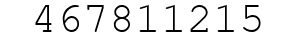 Number 467811215.