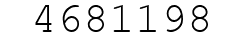 Number 4681198.