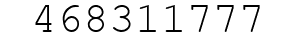 Number 468311777.