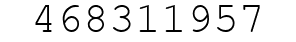 Number 468311957.