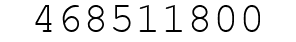 Number 468511800.