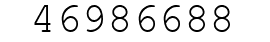 Number 46986688.