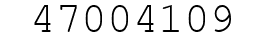 Number 47004109.