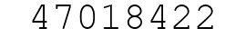 Number 47018422.