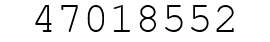 Number 47018552.