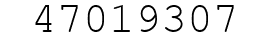 Number 47019307.