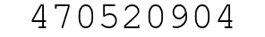 Number 470520904.