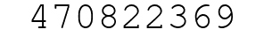 Number 470822369.